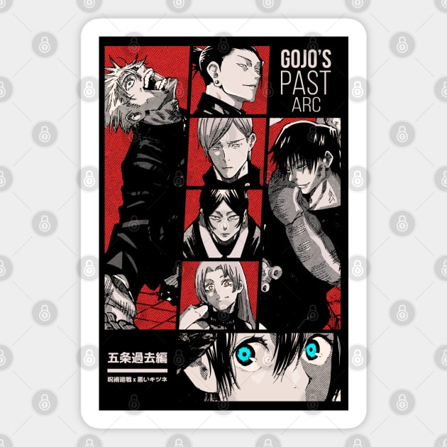 THE SENSEI'S PAST | OTAKU DESIGN Magnet by Black Kitsune Argentina